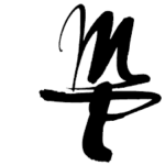 Ein schwarz-weißes Logo mit dem Buchstaben m, das die Hochschule für Musik & Theater oder das Felix Mendelssohn Bartholdy Institut repräsentiert.